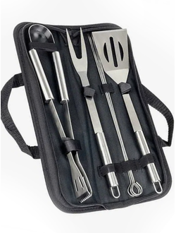 Набор для барбекю в сумке 7 предметов