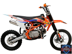 Питбайк ATAKI PRIME 125 17/14 (механ. сцепл., эл. стартер 2023 г.)
