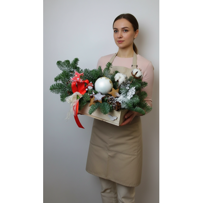 Новогодняя композиция № 1129