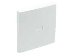 Efapel 90602 TBR, Клавиша для одноклавишного выключателя с подсветкой, белая