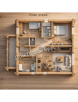 «Сириус»  9,12 х 9,12 м — 83,18 м²