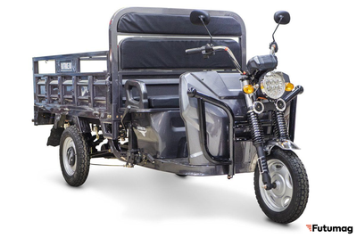 Грузовой электротрицикл Rutrike D4 NEXT II 60V1500W серый
