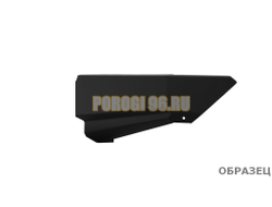 Передний силовой бампер серии Спорт-Туризм на GREAT WALL Wingle 7 2018-2023 (02.233.11)