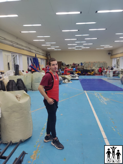 Жилет защитный для единоборств