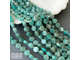 Амазонит яркий шестигранники 8,2x8,5 мм, цена за нить 19 см