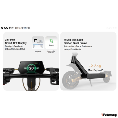 Электросамокат Navee ST5 Pro