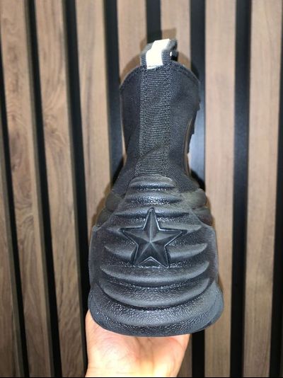 Кеды Converse Run Star Motion (Конверс Ран Стар Моушен) Hi Top Total Black черные высокие