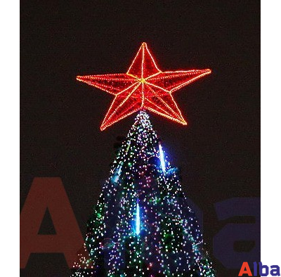 Макушка световая Звезда Кремлевская 0,75 м