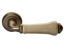 Дверная ручка MORELLI MH-41-CLASSIC OMB/CH старая античная бронза/шампань