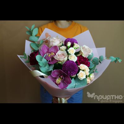 Букет цветов на 8 марта № 706