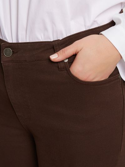 Джинсы MOM коричневые