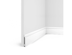 Плинтус B80A ПОЛИСТИРОЛ HI WOOD 80мм х 12,5мм х 2,0м.