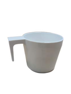 Чашка 200 мл, поликарбонат, белый