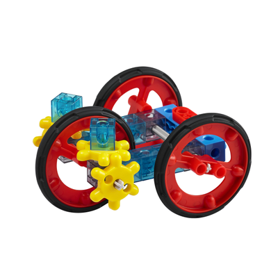 Занимательные шестеренки. Стартовый набор для конструирования. (47 детали)