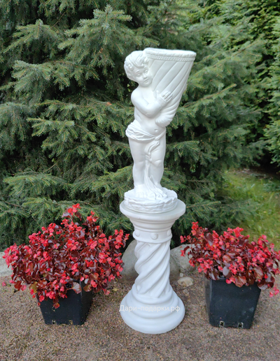 Колонна завитая 53,5*29см  4,8кг  полистоун Россия 4268/013096