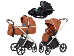 Коляска 3в1 Carrello Vector Coral Orange (Verona)