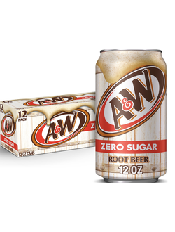 Газированный напиток A&W CREAM SODA 355ml (Америка) (12)