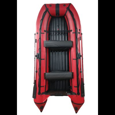 Моторная лодка ДИКИЙ 380 НДНД красный
