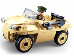 Слубан Военный конструктор Фольксваген Тип 166  (Volkswagen Typ 166)