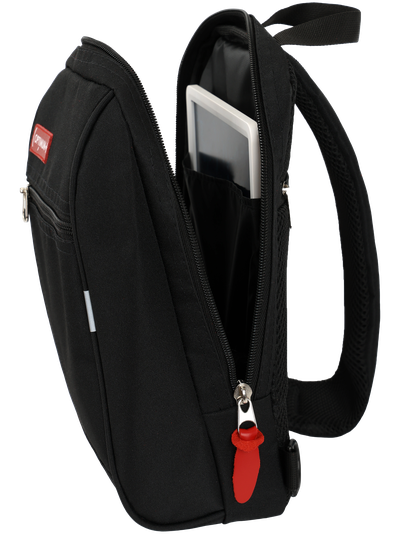 Рюкзак с одной лямкой - сумка на грудь Optimum XXL RL, черный