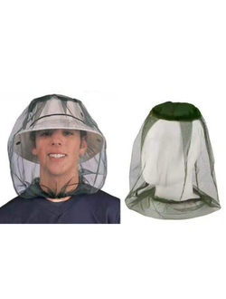 Антимоскитная сетка на голову (1шт.)