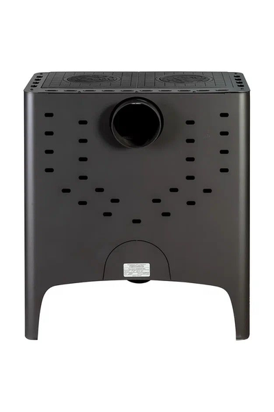 Печь-камин Бавария Эко с плитой две конфорки, Экокамин (Россия)