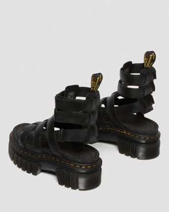 Dr. Martens Ricki nappa lux leather platform gladiator
