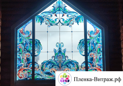 Витражная пленка KL №129