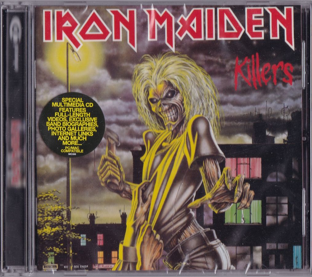 Iron Maiden – Killers купить CD в интернет-магазине CD и LP "Музыкальный прилавок" в Липецке