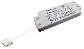 Источник питания стаб. напр. для LED 220VAC/12VDC, 15Вт, JB разв.х4, пласт.корп. 121x45x16мм New