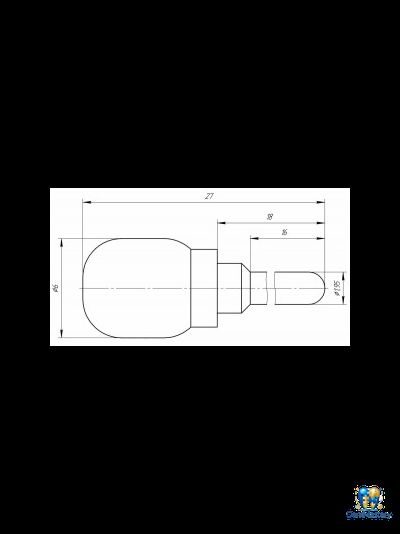 Пин для фиксации навигационного шаблона Ø1.95 мм MIS