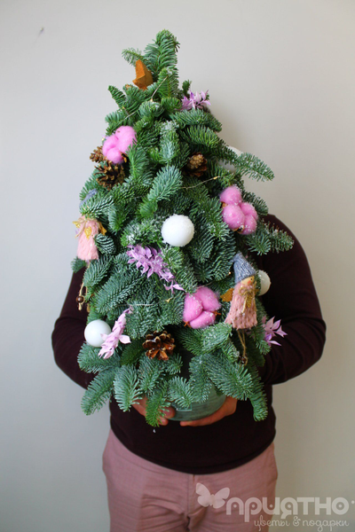 Новогодняя ёлка декор № 1136