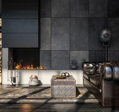 очаг 3D Cassette 1000 Black Panel