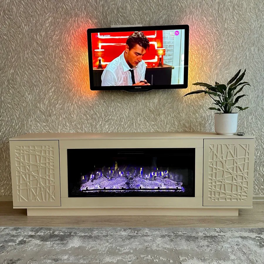 Линейный камин электричесский Майами