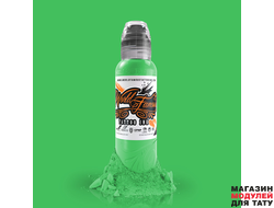 Краска World Famous Tattoo Ink Mint Green 1 oz Срок годности 04.2025г