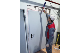 Монтаж противопожарных дверей