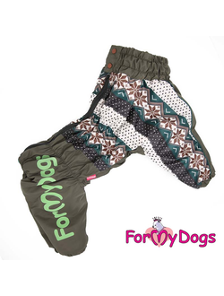 Комбинезон для крупной собаки Хаки