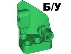 ! Б/У - Technic, Panel Fairing # 1 Small Smooth Short, Side A, Green (87080 / 4583697 / 6036640) - Б/У