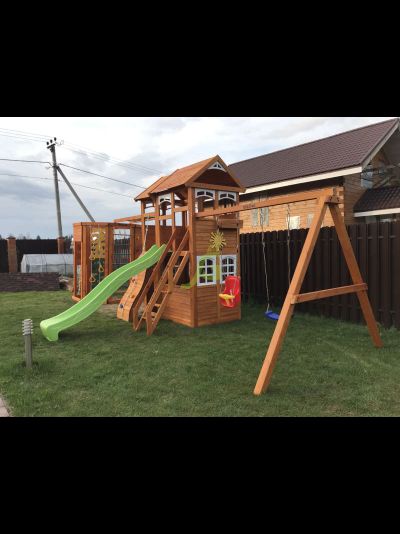 Детская площадка IgraGrad Клубный домик 2 с WorkOut Luxe