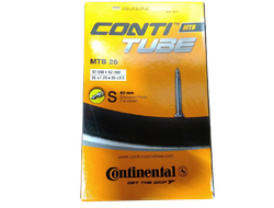 Камера Continental, 26х1.75/2.5”, Presta 60 мм, 0181671