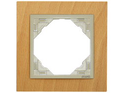 Efapel 90910 TFP, Рамка 1 пост, бук/жемчуг