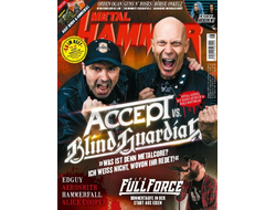 METAL HAMMER Deutsch Magazine August 2017 Accept, Blind Guardian Cover Иностранные журналы, Intpress