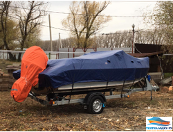 Тент на лодку ВОЛЖАНКА 53 FISH 2020 г.