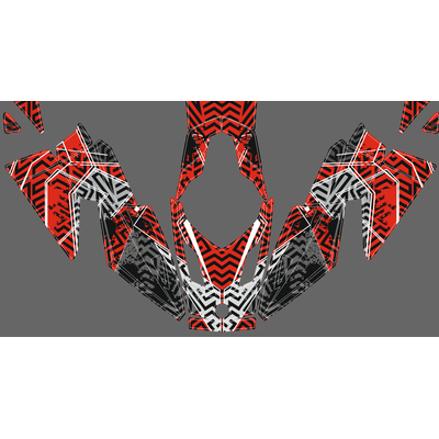 Наклейки на снегоход Tundra - 2010 2011 2012 2013  №1049