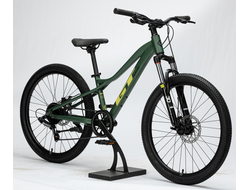 Велосипед GT600 / 7 скоростей  24" зеленый рама 11"