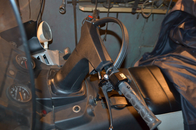 Стропа на руль снегохода универсальная