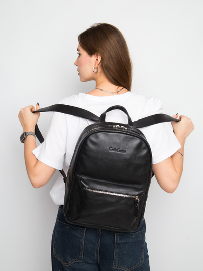 Женский кожаный рюкзак Albiate black (арт. 3103-01)