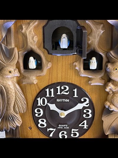 Настенные часы с кукушкой Rhythm 4MJ419-R06
