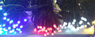 Гирлянда "Нить" уличная каучук IP65