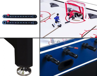 Хоккей «Winter Classic» с механическими счетами (черно-синий)